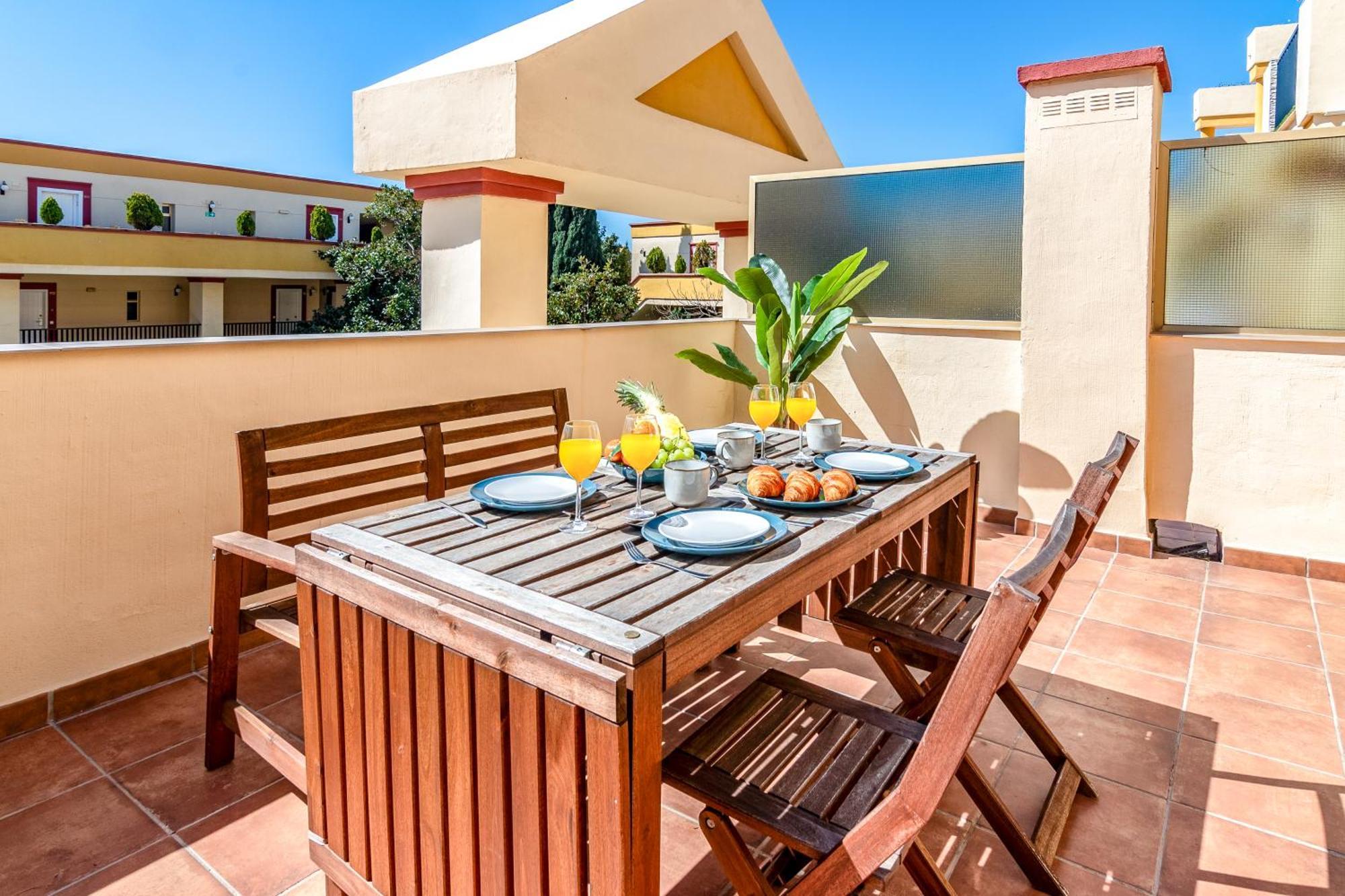 Oleholidays 226 Romana Playa Primera Linea De Mar Марбелья Экстерьер фото